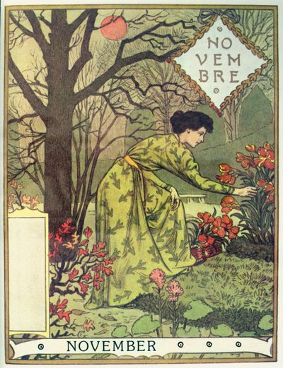 Novembre - Eugene Grasset